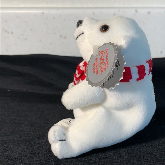 Vintage Coca Cola Polar Bear Plush - Picture 9 of 13